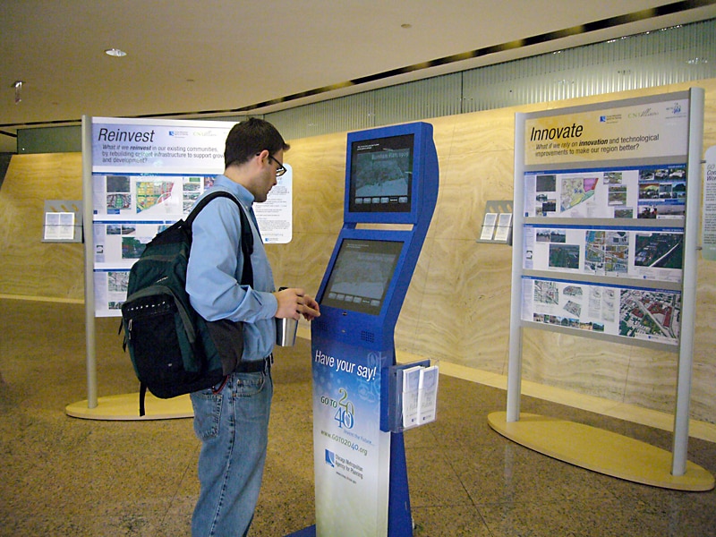 interactive kiosk