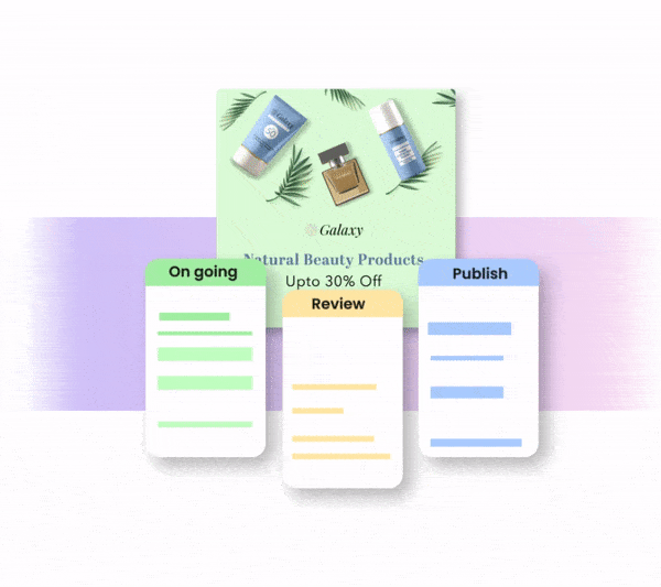 Creative Management Platform capability:Automate-workflow