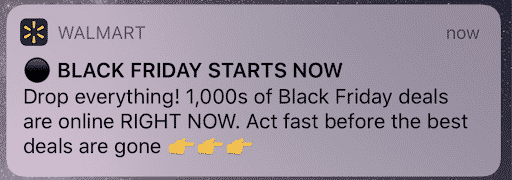 Walmart-Black-Friday-Campaign-Push-Notification