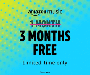Amazon Music make the offer the hero
