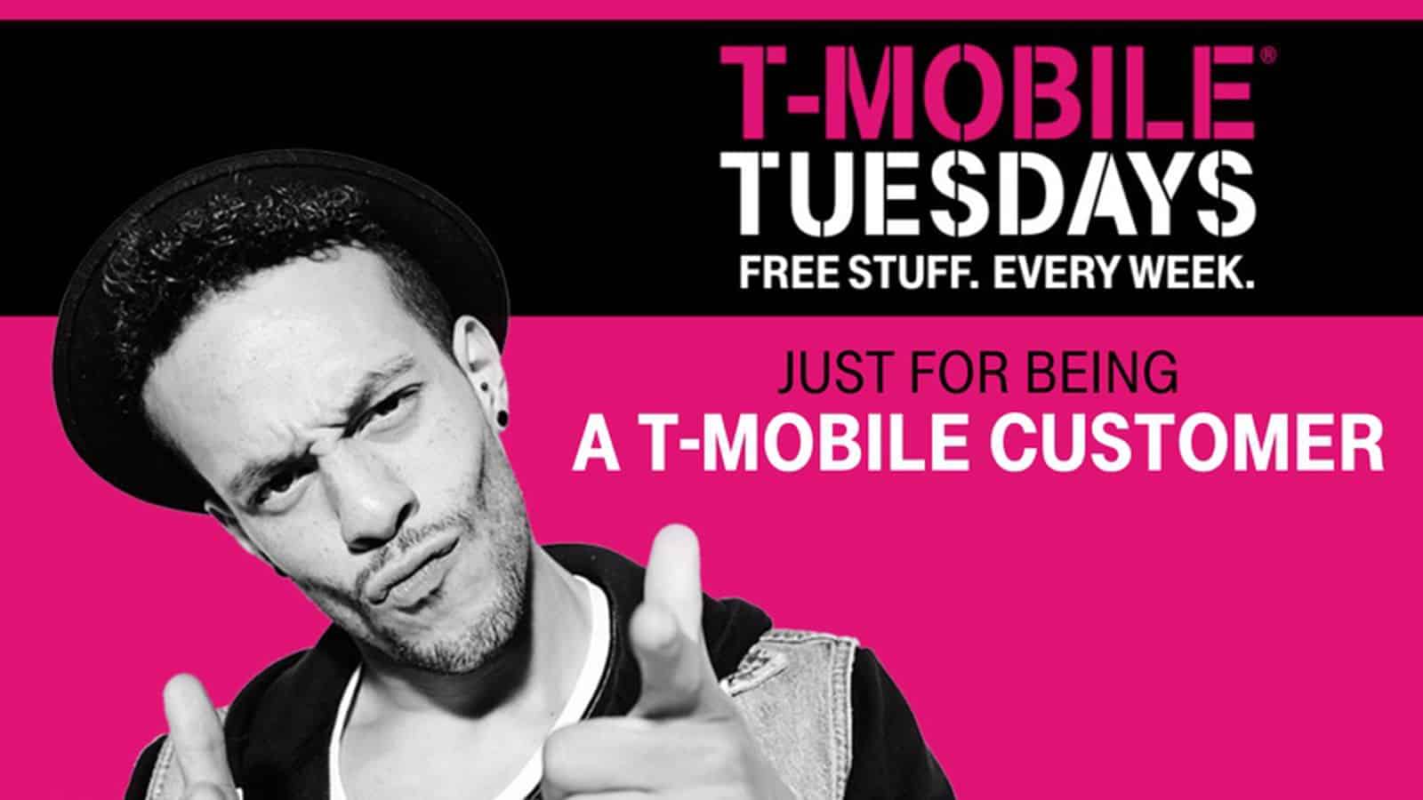 A peek into the TMobile Tuesdays campaign