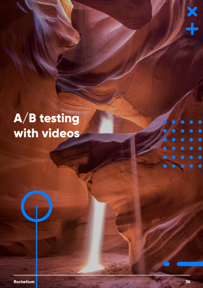 a/b testing and split testing to make engaging videos on social media